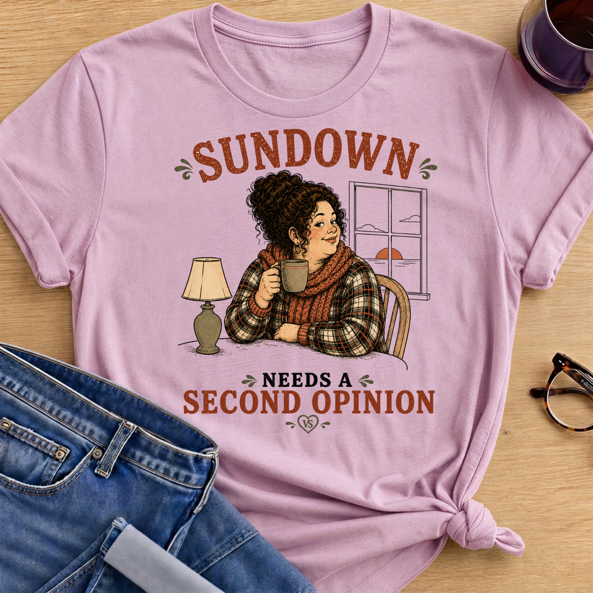 Sundown T-Shirt - Light Pink