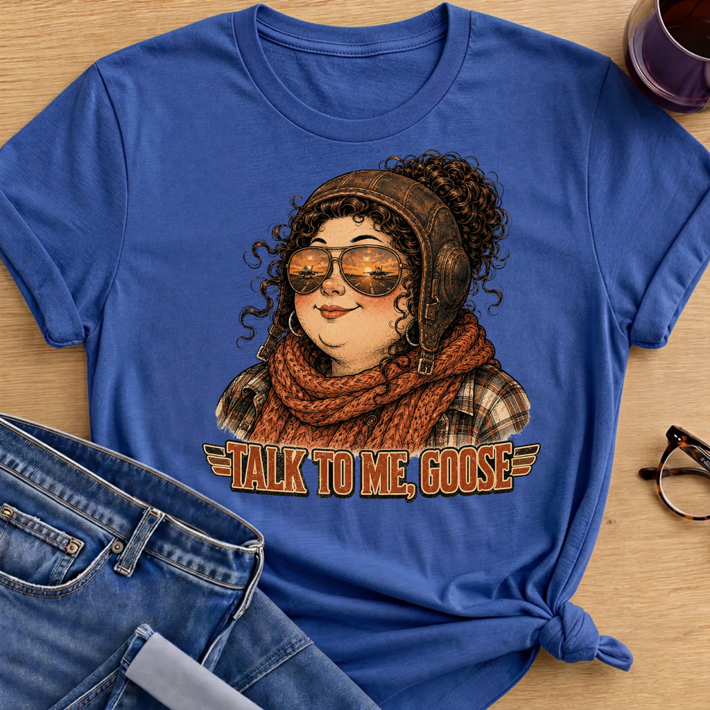 Talk to me Goose T-Shirt - Royal