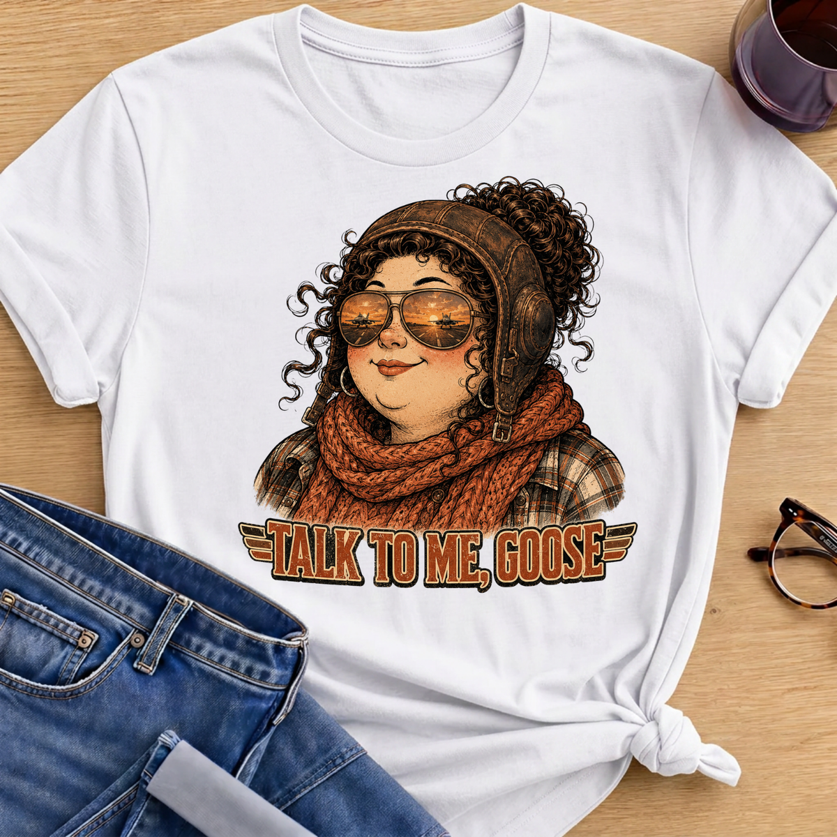 Talk to me Goose T-Shirt - White