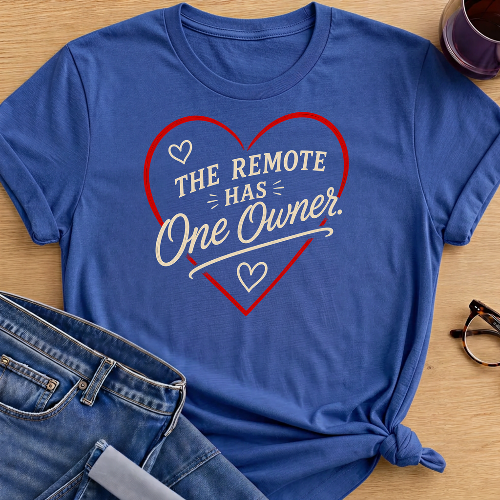 The Remote T-Shirt - Royal