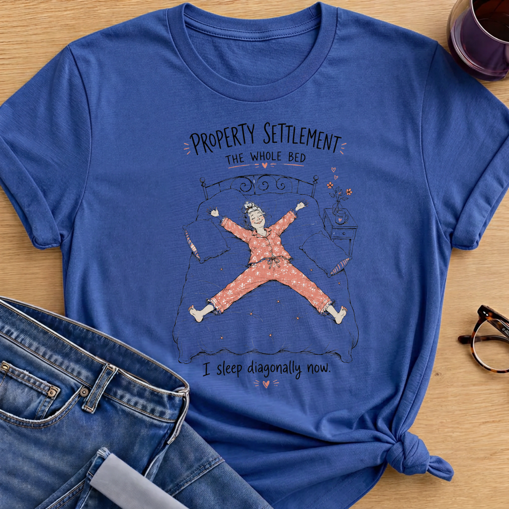 The Whole Bed T-Shirt - Royal