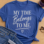 Time Belongs T-Shirt - Royal