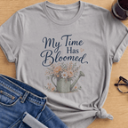 Time has Bloomed T-Shirt - Sport Grey