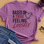 True Feeling T-Shirt - Heather Radiant Orchid