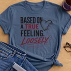 True Feeling T-Shirt - Indigo Blue