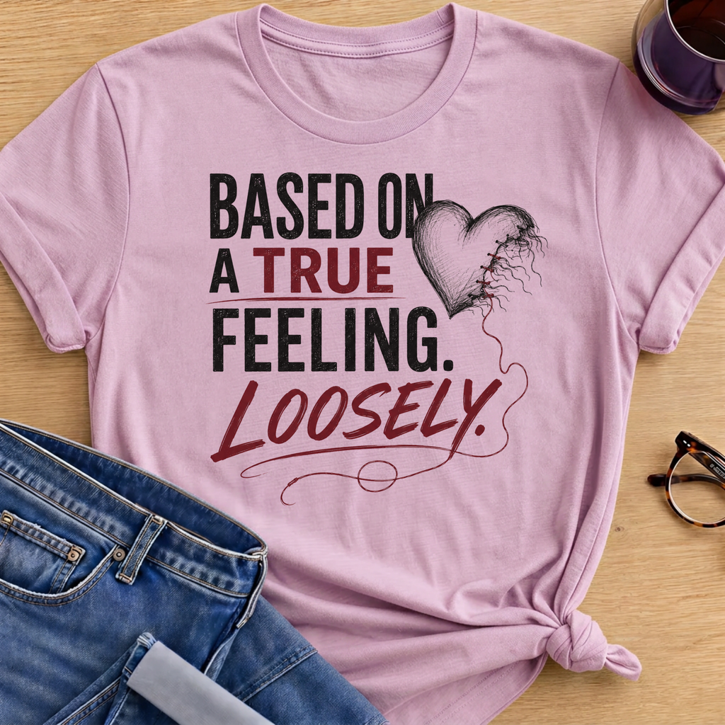True Feeling T-Shirt - Light Pink