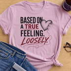 True Feeling T-Shirt - Light Pink