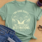 Two Good People T-Shirt - Mint Green