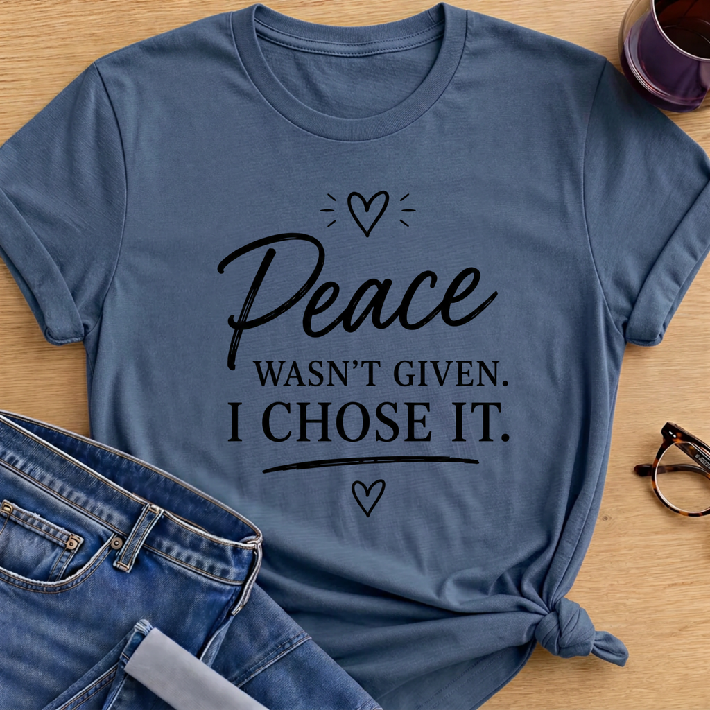 Visual Volume T-Shirt - Indigo Blue