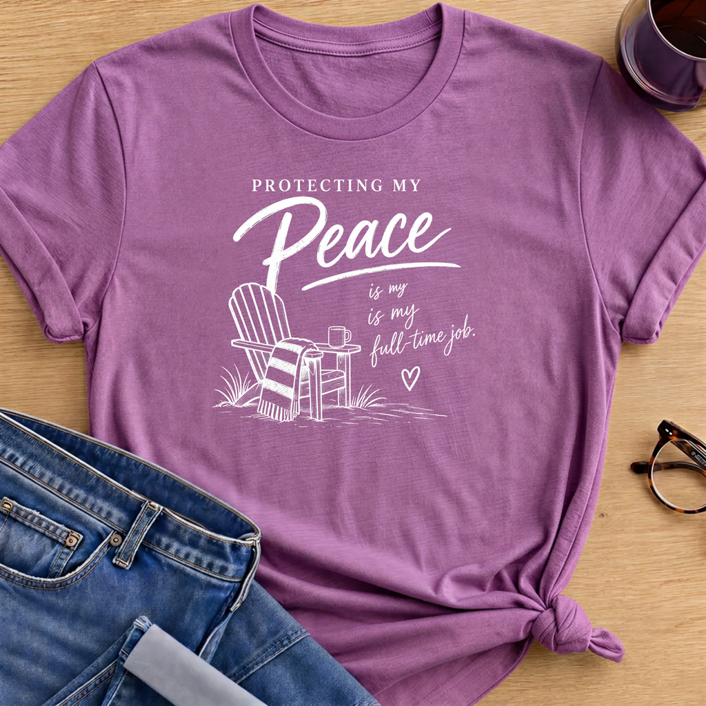 Wild Side T-Shirt - Heather Radiant Orchid